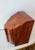 Antique American Federal Period Flame Mahogany Knife Box For Sale - Image 4 of 11