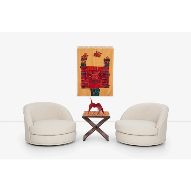 Edward Wormley for Dunbar Occasional Table With Murano Mosaic Tiles For Sale - Image 11 of 12