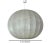 1970s Large Vintage Cocoon Pendant Light from Goldkant Leuchten, 1960s For Sale - Image 5 of 15
