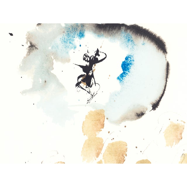 Abstract 1968 Salvador Dalí Biblia Sacra Lithograph "Nummularii De Templo Eiecti" (The Money Changers Thrown Out of the Temple) For Sale - Image 3 of 11