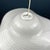 White Swirl Murano Glass Pendant Lamp, Italy, 1970s For Sale - Image 12 of 15