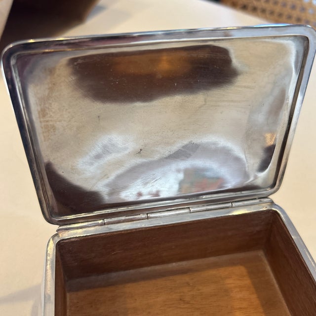 Mid 20th Century Eugen Ferner Sterling Lidded Box For Sale - Image 4 of 8