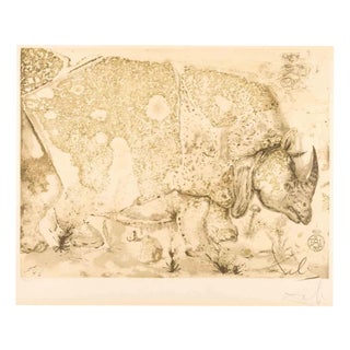 Le Rhinoceros, 1970, Lithograph For Sale