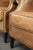 Wing Club Chairs in Light Cowhide Leather, Set of 2 For Sale - Image 14 of 16