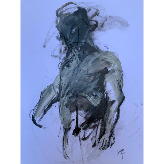 Lemmy Gonthier - Body 6 Acrylic Numbered and signed lower right of the work Dimensions: 70 x 50 Circa 2014 The human body...