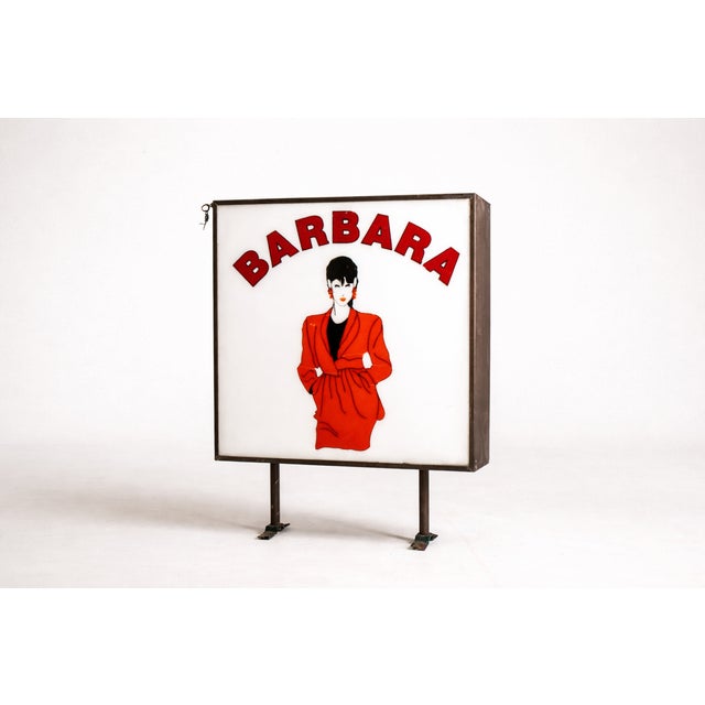 Vintage Advertising Lightbox, 1970s For Sale - Image 6 of 6