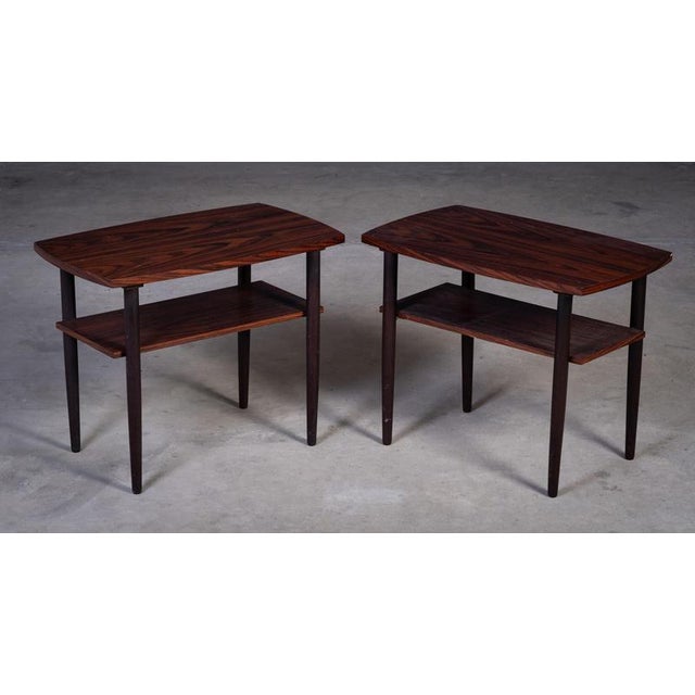 1960s Danish Rosewood Side Tables, 1960s, Set of 2 For Sale - Image 5 of 11