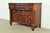 Victorian Ralph Lauren Style American Empire Flame Mahogany Master Chest of Drawers by Henredon For Sale - Image 3 of 17