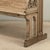 19th Century Gothic Revival Stripped Oak & Fruitwood Deacon’s Bench For Sale - Image 11 of 18