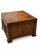 Vintage Mediterranean Revival Carved Wood Cabinet End Table For Sale - Image 4 of 8