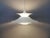 Vintage Scandinavian Radius Hanging Lamp in White Metal by Erik Balslev for Fog & Mørup, 1970s For Sale - Image 3 of 14