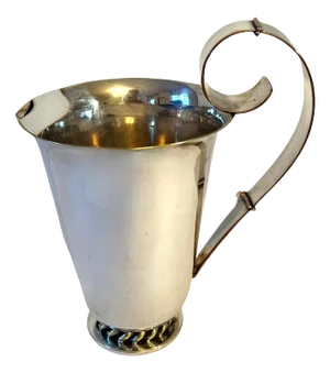 Silver Plate Pitcher in the Style of Spratling or Jensen