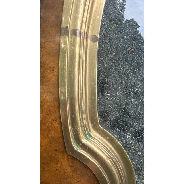 1980s 1980s Vintage Baker Furniture Chinoiserie Octagonal Glass-Top Coffee Table With Floral Hand-Painting For Sale - Image 5 of 12