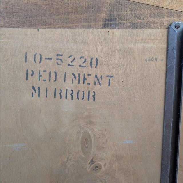 Mid 20th Century Vintage Ethan Allen Early American Maple and Birch Dresser With Mirror For Sale - Image 5 of 10