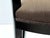 Set of Eight Italian Modern Dining Chairs of Black Wood and Espresso Fabric For Sale - Image 13 of 18