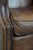 Large Vintage Wing Club Chair in Sheepskin Leather For Sale - Image 11 of 15
