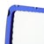 French Vintage Scalloped Mirror, Blue, Circa 1970 For Sale In Austin - Image 6 of 9