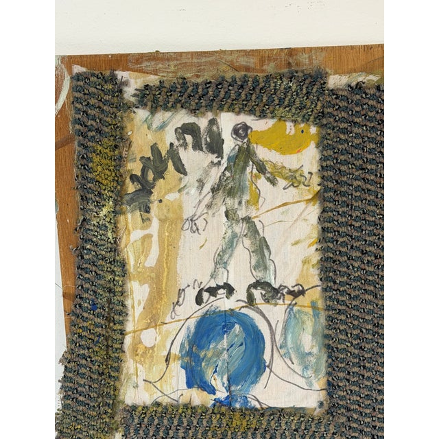 Purvis Young "Walking on the World" Mixed-Media Assemblage on Found Wood For Sale - Image 11 of 11
