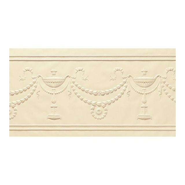Adam Frieze Wallpaper Border - Sample For Sale - Image 4 of 4