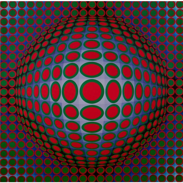 Victor Vasarely, VEGA TEK, Etching For Sale - Image 6 of 6