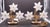 Set of 2 Murano Style Table Light White Flowers, 1970s For Sale - Image 4 of 11