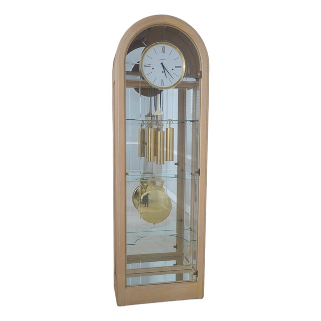 Howard Miller Dome Top Modern Design Grandfather Clock For Sale