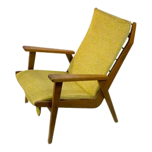 1950s Rob Parry Mid-Century Modern Lotus Lounge Chair
