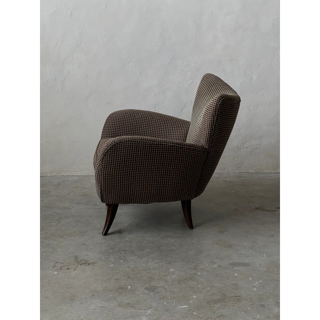 1960s Ernst Schwadron Sculptural Armchair For Sale - Image 6 of 11