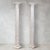 Antique White Marble Columns or Pedestals, Set of 2 For Sale - Image 14 of 14