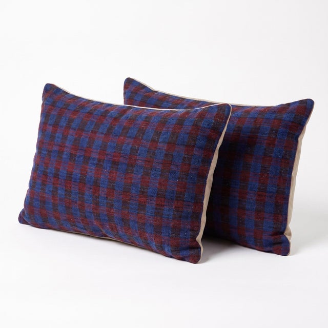 This beautiful 16'' x 24'' pillow cover set was made from authentic Turkish Kilim pieces. Bright colors of wool adorn the...