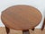 Brown Mid-Century Teak Round Stacking Side Tables, 1960s, Set of 2 For Sale - Image 8 of 18