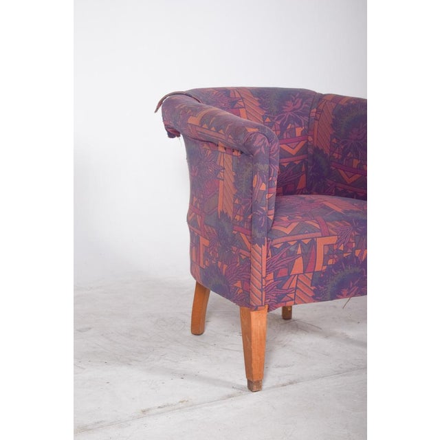 Portuguese Little Low Lady Chair, 1980s For Sale - Image 4 of 10