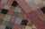 Pink Vintage Midcentury Diamond Pattern Pink and Blue Wool Rug by Rug & Kilim For Sale - Image 8 of 8
