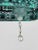 Light Green 1950s Mediterranean Decorative Patina 3 Light Cluster Lanterns With Matching Chain and Canopy - Pair For Sale - Image 8 of 12