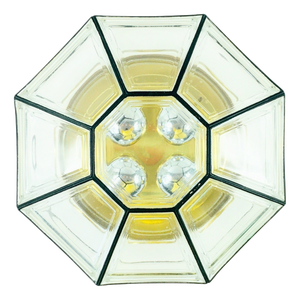 Mid-Century Glass Ceiling Light from Limburg, Germany, 1960s-1970s