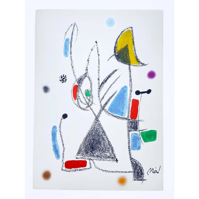 Joan Miró, Maravillas con variaciones No.16, 1975, Lithograph For Sale - Image 6 of 6