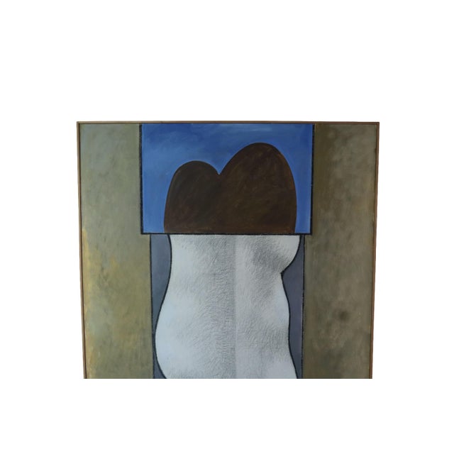 Fabulous iconic painting by Louis Bunce (1907-1983), a legendary Portland modernist artist who left a lasting mark on the...