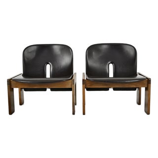 Model 925 Lounge Chairs by Afra & Tobia Scarpa for Cassina, 1970s, Set of 2 For Sale