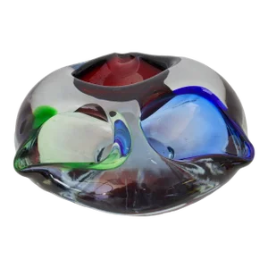 Murano Glass Multi-Compartment Bowl