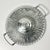 American 1950s Vintage Boho Chic Arts & Crafts Hand Wrought Etched Aluminum Round Serving Tray For Sale - Image 3 of 12