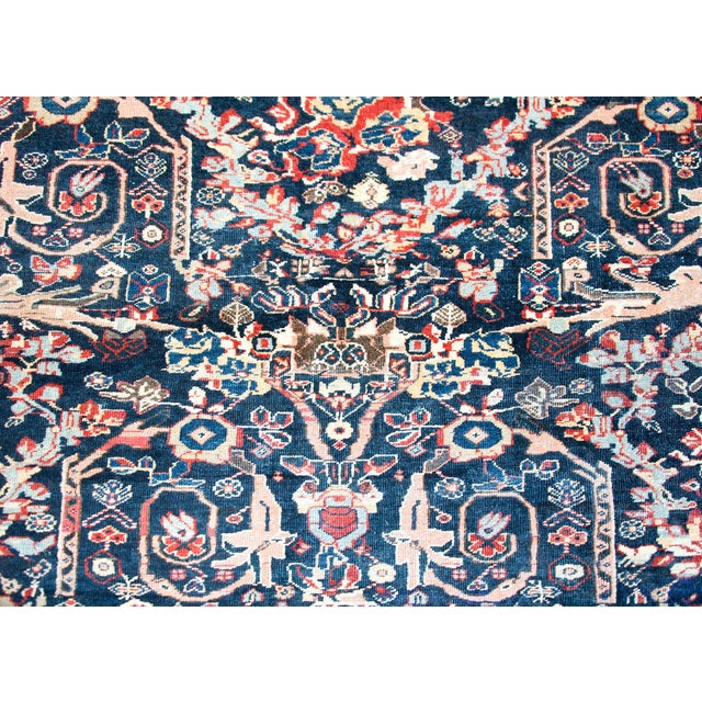 Early 20th Century Persian Mahal Rug For Sale - Image 15 of 15
