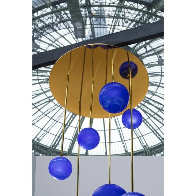 7 Ciel Hanging Lamp by Ludovic Clément d'Armont For Sale - Image 4 of 5