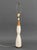 Mid 20th Century Alabaster and Wood Table Lamp For Sale - Image 5 of 6