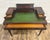 Traditional Vintage Georgian Style Office Library Writing Desk With Tooled Green Leather For Sale - Image 3 of 8