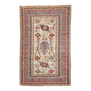 Contemporary Kuba Caucasian Rug, 4' X 6'3''