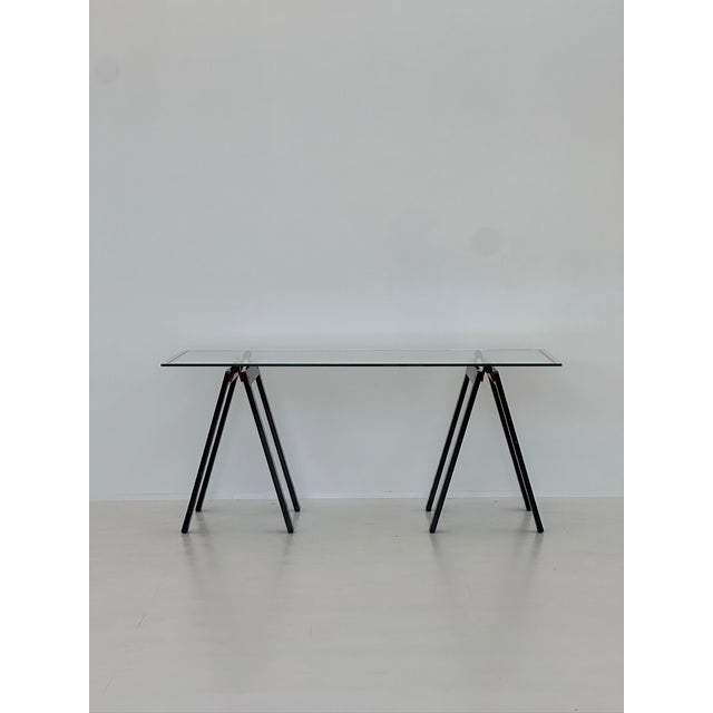 Gaetano Desk Table by Gae Aulenti for Zanotta, Italy, 1980s For Sale - Image 12 of 15