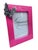 Pink Butterfly Heart Cremation Urn With Hand Stand With Picture Frame With Silver Butterfly 7x9 Inches | Memorial Keepsake for Ashes, For Sale - Image 6 of 14