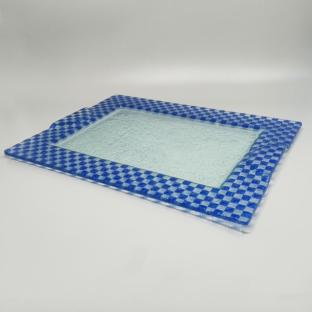 Mid-Century Modern Italian Tray in Murano Glass from Albatros, 1970s For Sale - Image 3 of 9