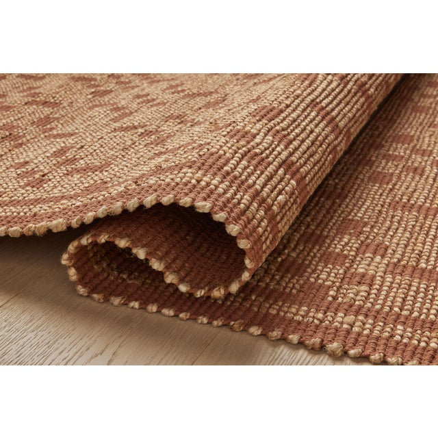 Contemporary Chris Loves Julia x Loloi Judy Natural / Spice 2'-6" x 7'-6" Runner Rug For Sale - Image 3 of 5