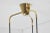1950s 1950s Bent Karlby 3-Shade Chandelier in Black Painted Metal & Brass for Lyfa For Sale - Image 5 of 9